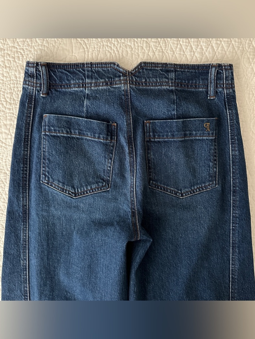 Pilcro Anthropologie The Lex High-Rise Relaxed Tapered Jeans Size 26 - Picture 10 of 15